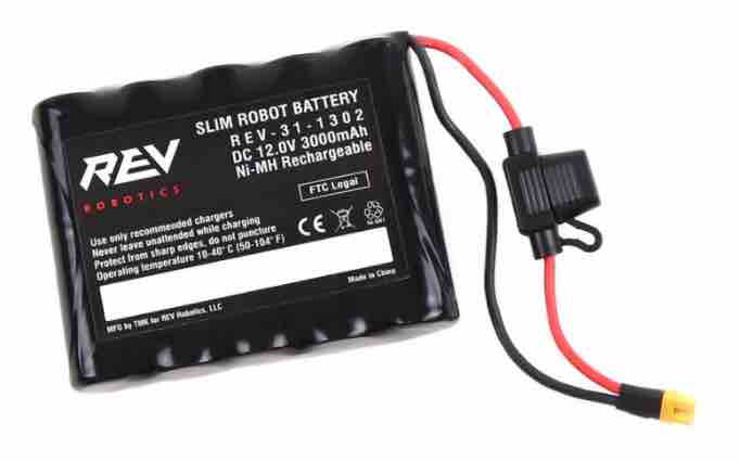 REV SLIM ROBOT BATTERY